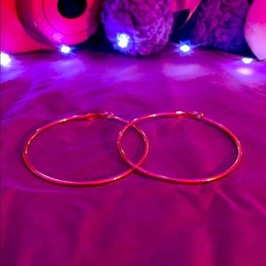 Gold Silver Hoop Earrings